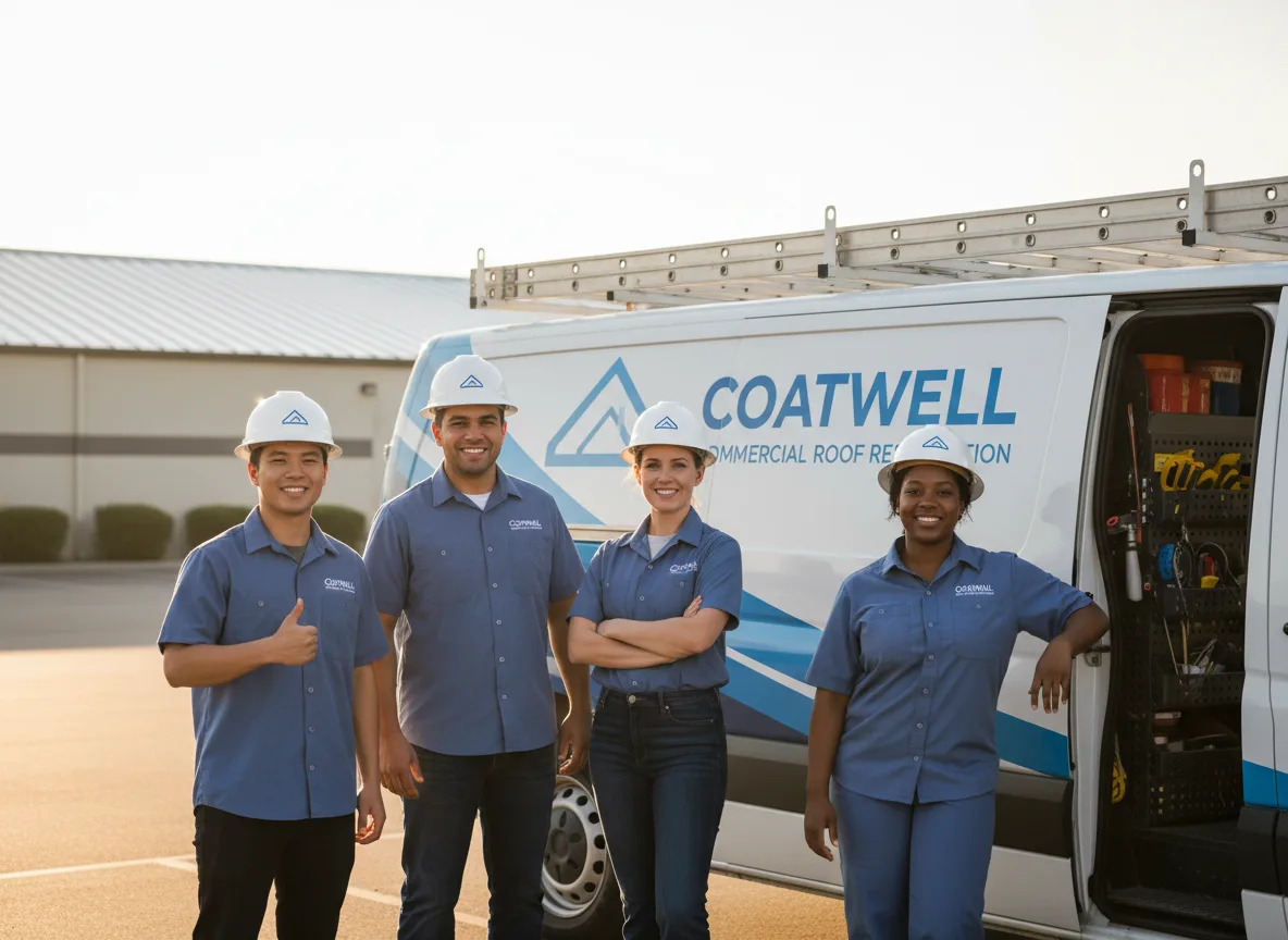 Commercial roof coating company in Ardenvoir, WA